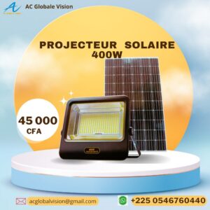 Projecteur  Solaire 400W
