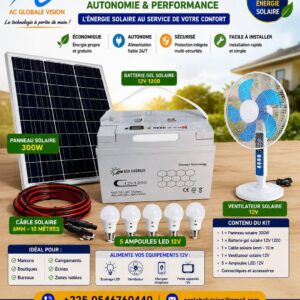 Kit solaire complet et performant